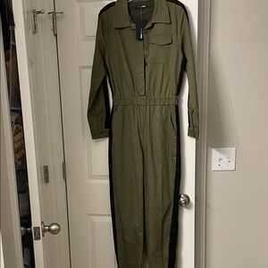Fashion Nova Khaki jumpsuit